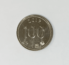 100원