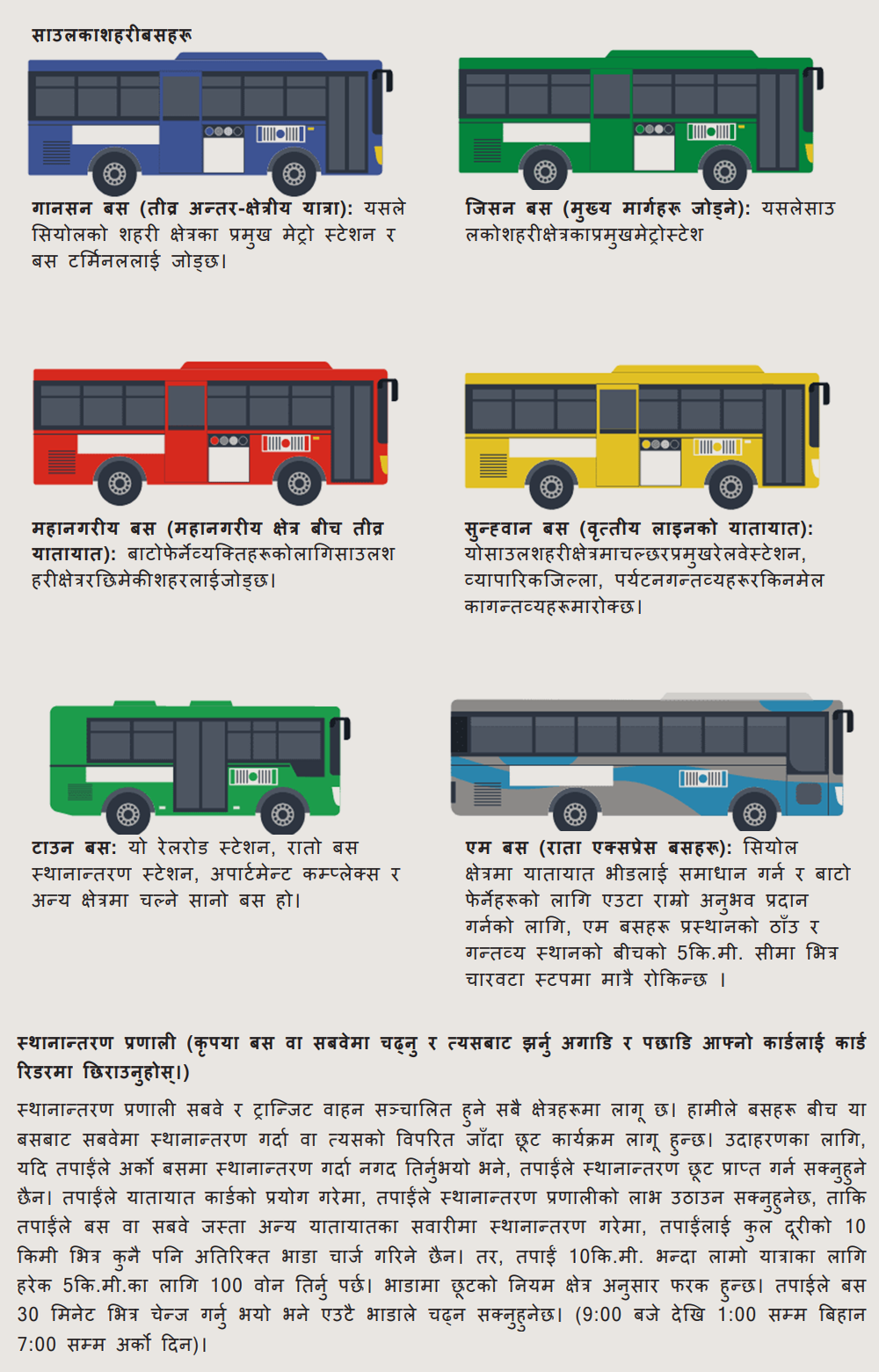 सियोल शहर बस